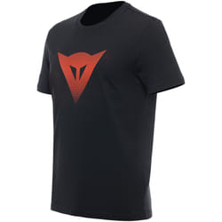 Dainese Logo Maglietta, nero-rosso, dimensione XS per uomo