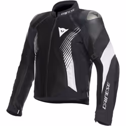 Dainese Super Rider 2 Absoluteshell Giacca tessile moto, nero-bianco, dimensione 50 per uomo