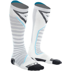Dainese Dry Long Calzini, nero-bianco-blu, dimensione 39 - 41 per uomo