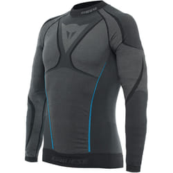 Dainese Dry LS Camicia funzionale a maniche lunghe, grigio-blu, dimensione XS S per uomo