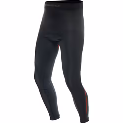 Dainese No-Wind Thermo LS Pantaloni funzionali, nero-rosso, dimensione XS S per uomo