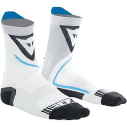 Dainese Dry Mid Calzini, nero-bianco-blu, dimensione 39 - 41 per uomo