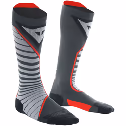 Dainese Thermo Long Calzini, grigio-rosso, dimensione 39 - 41 per uomo