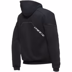 Dainese Daemon-X Safety Felpa con cappuccio con zip del motociclo, nero-bianco, dimensione 58 per uomo - Vista aggiuntiva 4