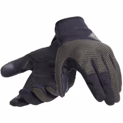 Dainese Torino Guanti da moto, nero-verde, dimensione XS per uomo