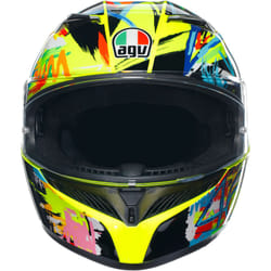 AGV K3 Rossi Winter Test 2019 Casco, multicolore, dimensione L per uomo