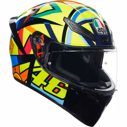 AGV K-1 S Soleluna 2017 Casco, multicolore, dimensione 2XL per uomo
