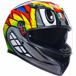 AGV K3 Birdy 2.0 Casco, multicolore, dimensione S per uomo