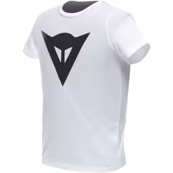 Dainese Logo Maglietta per bambini, nero-bianco, dimensione XS