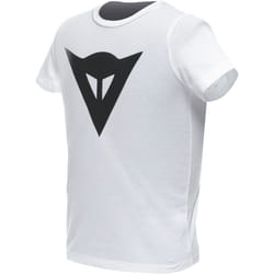 Dainese Logo Maglietta per bambini, nero-bianco, dimensione XS