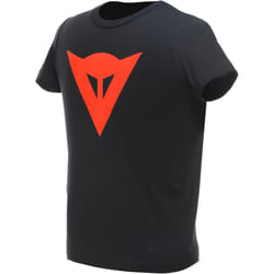 Dainese Logo Maglietta per bambini, nero-rosso, dimensione L