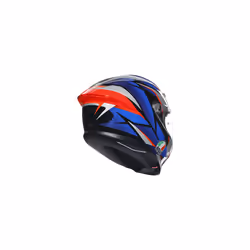 AGV K-6 S Slashcut Casco, nero-rosso-blu, dimensione XS per uomo - Vista aggiuntiva 4