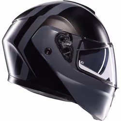 AGV Streetmodular Resia Casco, nero-grigio, dimensione XL per uomo