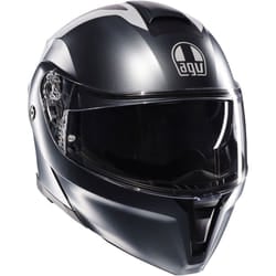 AGV Streetmodular Resia Casco, grigio-rosso, dimensione M per uomo
