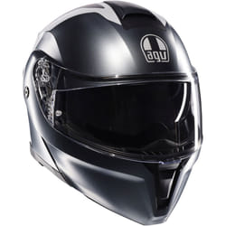 AGV Streetmodular Resia Casco, grigio-rosso, dimensione XL per uomo