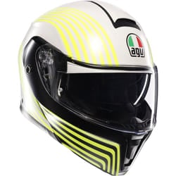 AGV Streetmodular Iseo Casco, bianco-giallo, dimensione L per uomo
