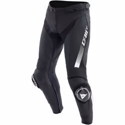 Dainese Super Speed Pantaloni in pelle da moto, nero-bianco, dimensione 60 per uomo - Vista aggiuntiva 2