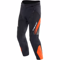 Dainese Drake 2 Air Absoluteshell Pantaloni tessili moto, nero-rosso, dimensione 46 per uomo