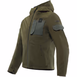 Dainese Corso Absoluteshell Pro Giacca tessile moto, verde, dimensione 50 per uomo