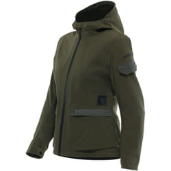 Dainese Centrale Absoluteshell Pro impermeabile Ladies Giacca tessile moto, verde, dimensione 42 per donne