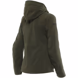 Dainese Centrale Absoluteshell Pro impermeabile Ladies Giacca tessile moto, verde, dimensione 42 per donne