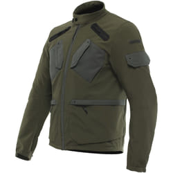 Dainese Lario Giacca tessile moto, verde, dimensione 58 per uomo