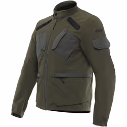 Dainese Lario Giacca tessile moto, verde, dimensione 58 per uomo