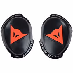 Dainese RSS 4.0 Kit cursori per ginocchia, nero-rosso per uomo