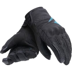 Dainese Trento D-Dry Guanti moto da donna, nero-blu, dimensione XL per donne