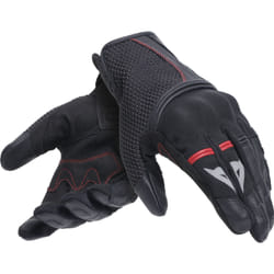 Dainese Namib Guanti da moto, nero-rosso, dimensione M per uomo
