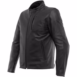 Dainese Fulcro Giacca in pelle moto, nero, dimensione 44 per uomo
