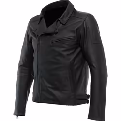 Dainese Chiodo Giacca di pelle da moto, nero, dimensione 44 per uomo