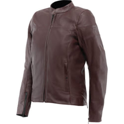 Dainese Itinere Giacca in pelle da moto da donna, nero, dimensione 40 per donne