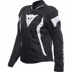 Dainese Avro 5 Giacca tessile moto da donna, nero-bianco, dimensione 44 per donne