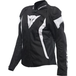 Dainese Avro 5 Giacca tessile moto da donna, nero-bianco, dimensione 44 per donne