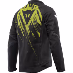 Dainese Herosphere Tex Tarmac Giacca tessile moto, nero-giallo, dimensione 48 per uomo