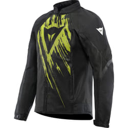 Dainese Herosphere Tex Tarmac Giacca tessile moto, nero-giallo, dimensione 52 per uomo