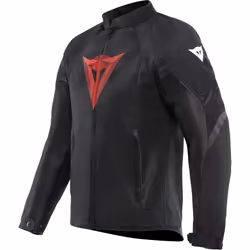 Dainese Herosphere Tex Diamond Giacca tessile moto, nero-rosso, dimensione 56 per uomo