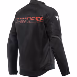 Dainese Herosphere Tex Diamond Giacca tessile moto, nero-rosso, dimensione 56 per uomo