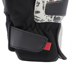 Dainese Mig 3 Unisex Guanti da moto, nero-bianco-rosso, dimensione M per uomo