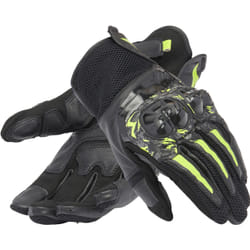 Dainese Mig 3 Unisex Guanti da moto, nero-grigio-giallo, dimensione M per uomo