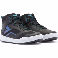 Dainese Suburb Air Scarpe moto da donna, nero-bianco-blu, dimensione 39 per donne