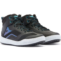 Dainese Suburb Air Scarpe moto da donna, nero-bianco-blu, dimensione 39 per donne