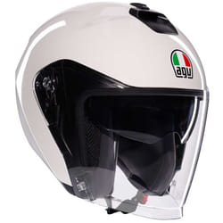 AGV Irides Mono Logo Casco Jet, bianco, dimensione S per uomo