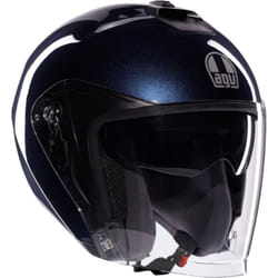 AGV Irides Mono Casco Jet, blu, dimensione XS per uomo