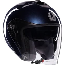 AGV Irides Mono Casco Jet, blu, dimensione S per uomo