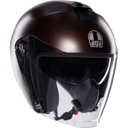 AGV Irides Mono Casco Jet, marrone, dimensione XS per uomo