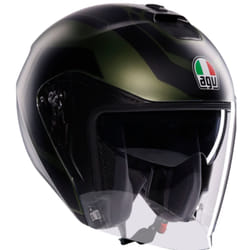AGV Irides Sakai Casco Jet, verde, dimensione XL per uomo