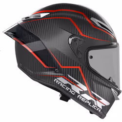AGV Pista GP RR Performante Carbon Casco, nero-rosso, dimensione L per uomo - Vista aggiuntiva 4