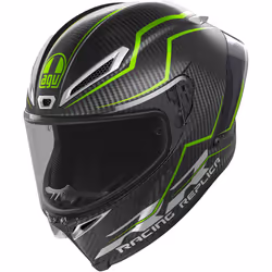 AGV Pista GP RR Performante Carbon Casco, nero-verde, dimensione XL per uomo - Vista aggiuntiva 2
